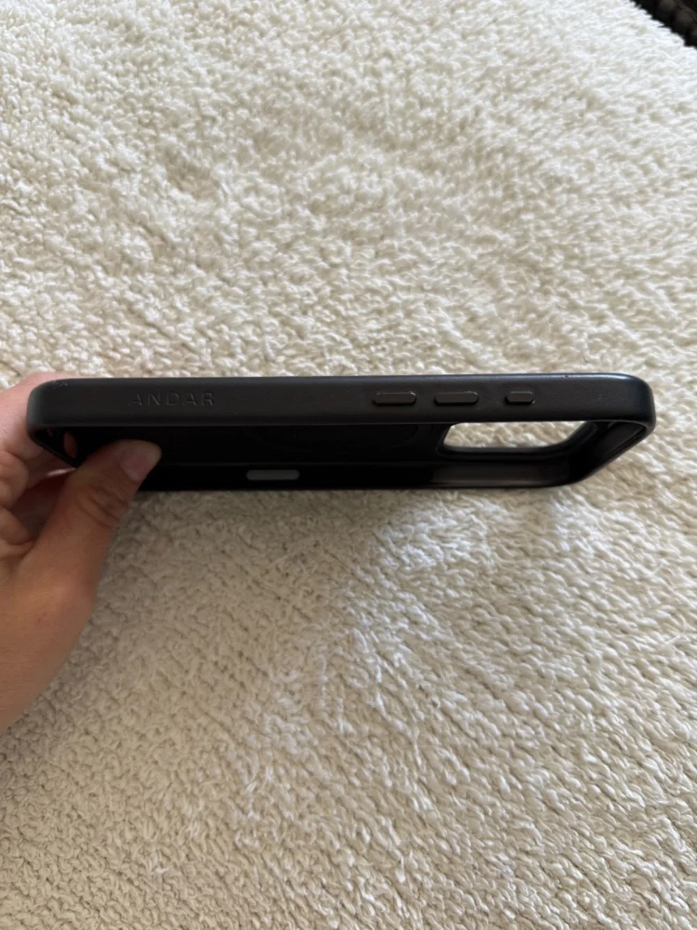 Black Phone Case for iPhone - Sleek Protective Cover